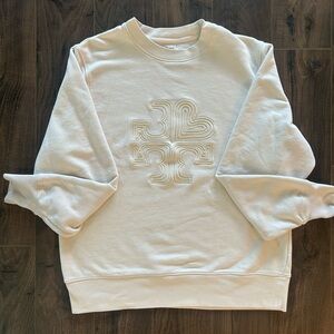 Tory Sport ( Tory Burch ) Cream Sweater Size XS